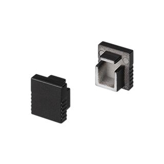 Заглушка SL-MINI-8 BLACK глухая (Пластик)