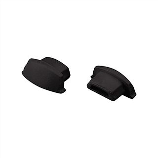 Заглушка ARH-BENT-W11 BLACK глухая (Пластик)