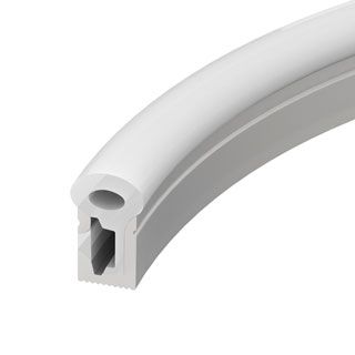 Силиконовый профиль WPH-FLEX-0817-SIDE-S8-10m WHITE (Силикон)