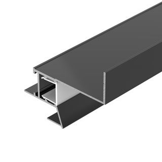 Профиль СEIL-S18-SHADOW-SIDE-3000 BLACK (Алюминий)