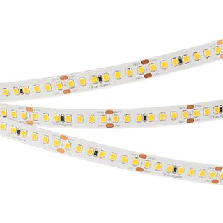 Светодиодная лента RT-A168-10mm 24V Warm3000 (17 W/m, IP20, 2835, 5m) (Открытый)
