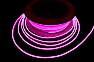 Светодиодный гибкий неон DL-N 6х12 2835/10mm 120led  24V Pink 9.6W