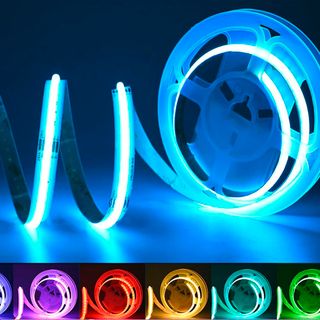 Светодиодная лента IDL-COB 480led, 24V, 15Вт/м, P10, IP20, RGB