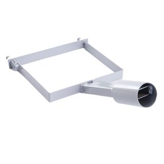 Кронштейн  на столб 430x260x130мм, D=48mm, серый