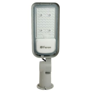 Уличный светодиодный светильник KSDL-50Вт, 220V, IP65, цвет серый, Cool White