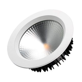 Светодиодный светильник LTD-187WH-FROST-21W Day White 110deg (IP44 Металл, 3 года)