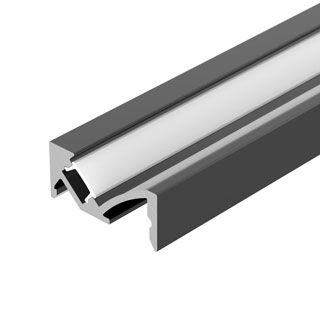 Профиль SL-BEVEL-W21-2000 ANOD BLACK (Алюминий)