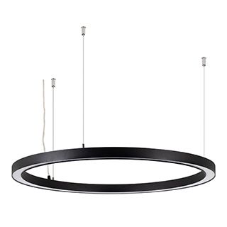 Светильник SP-CIRCLE-HANG-O3535-D1000-60W Day4000 (RAL9005, 120 deg, 230V) IP40 LED