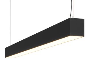 Линейный светодиодный светильник подвесной NPL-87-500 26Вт 4000К IP40 Черный
