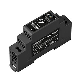 Блок питания ARV-DRS-15-24 (24V, 0.63A, 15W) (Arlight, IP20 DIN-рейка 5 лет)