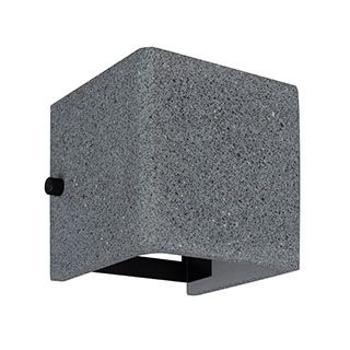 Светильник LGD-PERAN-WALL-S120x120-6W Warm3000 (BK, 0-80 deg, 230V) (Arlight, IP65 Бетон, 3 года)