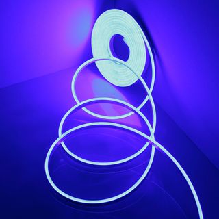 Светодиодный гибкий неон IDL-N 4.5х13 2835/25mm 120led 12V Blue 9.6W
