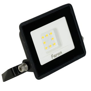 Прожектор светодиодный SMD 10Вт 6400K IP65  AC230V/50Hz, чип 2835, черный корпус