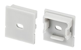 Заглушка ARH-WIDE-H20 Square с отверстием (Пластик)