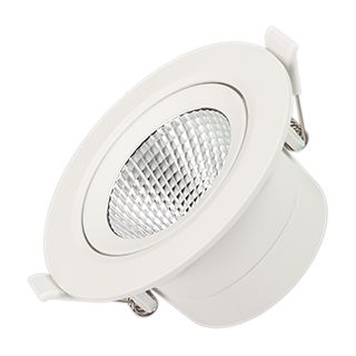 Светильник LTD-POLAR-TURN-R105-10W Day4000 (WH, 36 deg, 230V) (IP20 Пластик, 3 года)