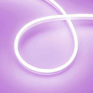 Светодиодная лента герметичная AURORA-PS-A120-12x6mm 24V Purple (10 W/m, IP65, 2835, 5m) (Arlight) 