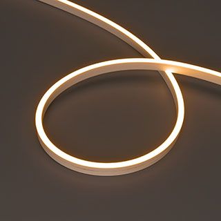 Светодиодная лента герметичная MOONLIGHT-SIDE-A120-06x12mm 24V Warm2300 (9.6 W/m, IP65, 5m, wire x2)