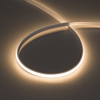 Светодиодная лента герметичная MOONLIGHT-TOP-M280-10x5mm 24V Warm3000 (15 W/m, IP65, 5m, wire x1)