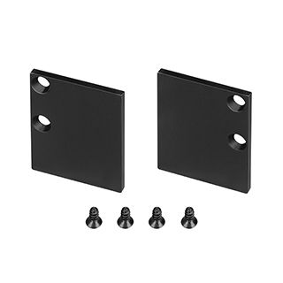 Комплект заглушек WALL-2228 BLACK (Металл)