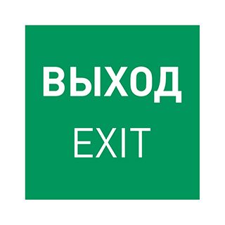 Пиктограмма EMGP-MARK-EXIT (Выход) (Arlight, Пластик)