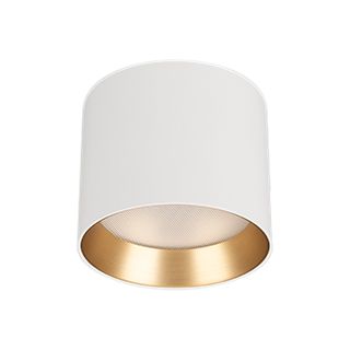 Светильник SP-BISCOTTO-R90-8W Warm3300-MIX (WH-GD, 80 deg, 230V) (Arlight, IP54 Металл, 5 лет)